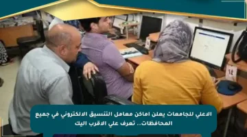 الأعلى للجامعات يعلن أماكن معامل التنسيق الإلكتروني في جميع المحافظات.. تعرف على الأقرب إليك